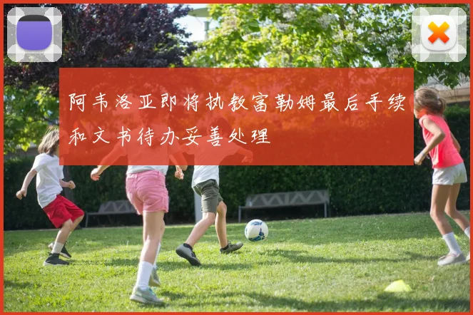 阿韦洛亚即将执教富勒姆最后手续和文书待办妥善处理